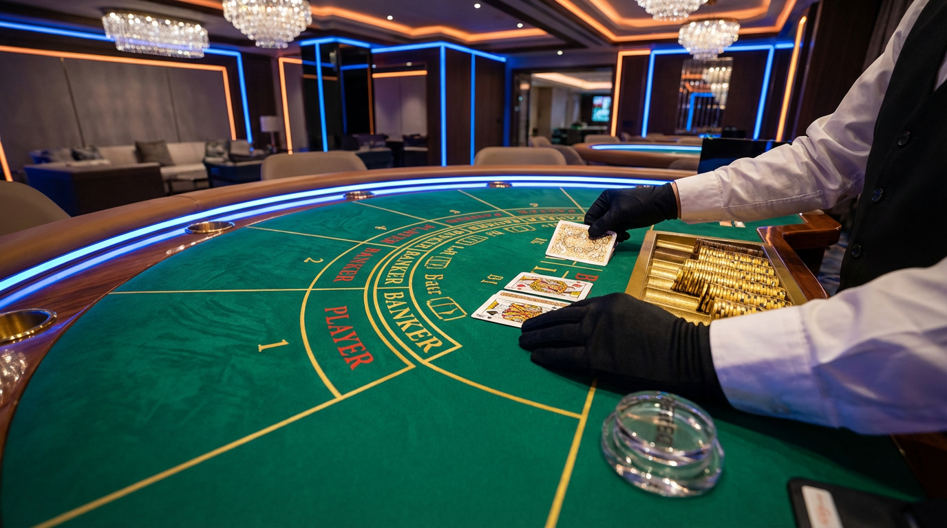 Bacará Elite com Cartas