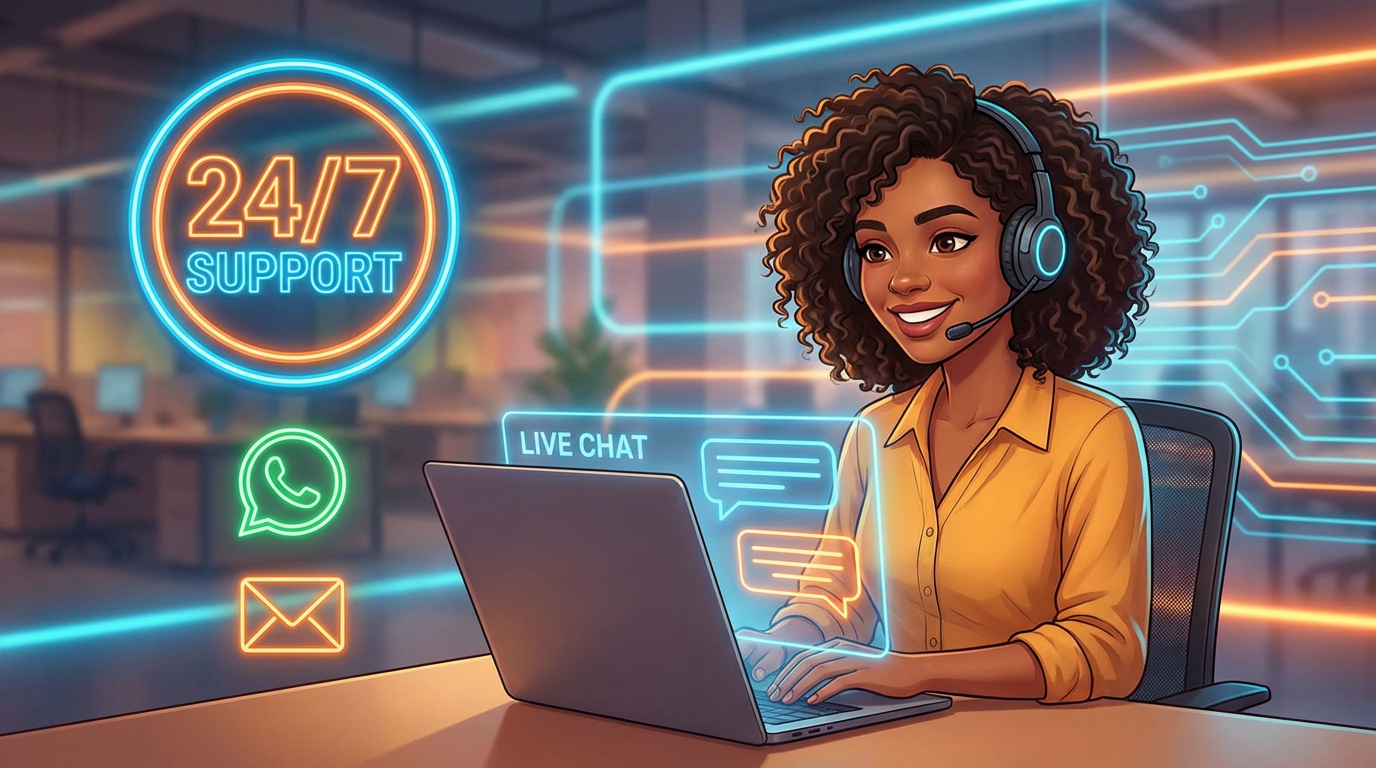 Suporte ao Cliente 24 Horas